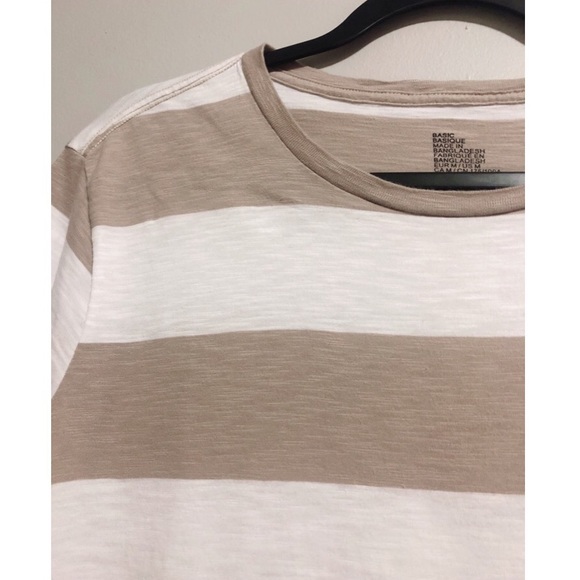 (MENS) H&M | Striped Tee - Picture 2 of 4
